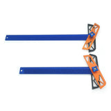 Woodworking Scribe Angle Ruler T300/T400 Aluminum T-type Ruler Hole Scribing Gauge Crossed Feet Crossed-out Measuring Tool