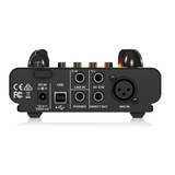 BEHRINGER mic500usb Audiophile Vacuum Tube Preamplifier with Preamp Modeling Technology and USB/Audio Interface