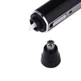Kemei KM-6631 3-in-1 Facial Hair Care Rechargeable Electric Ear and Nose Trimmer Electric Hair Removal Brow Trimmer