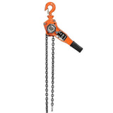 1 Set Alloy Steel 1.5Ton 10ft Lever Chain Hoist Ratchet Puller Lifting Equipment
