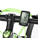 Lixada USB Rechargeable Wireless Bike Cycling Bicycle Speedometer Odometer with Computer Mount Holder
