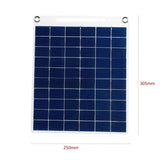 30W 5V Dual USB Solar Panel Outdoor Waterproof Hike Camping Portable Cells Power Bank Battery Solars Charger for Mobile Phone