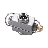 Convenient Canister Refill Adapter, Easy Efficient Gas Transfer, Super Aluminum Alloy And Brass, Compact Design