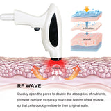 Effective RF Beauty Machine Electric Face Lifting Tighting Massager Rejuvenation Anti-aging Shrink Pores Devcie