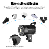 Andoer LM135Bi 135W Studio LED Video 3000K-5600K Dimmable Continuous Light Bowens Mount for Product Portrait Photography