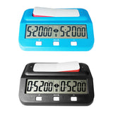 Digital Timer Multi-functional Electronic Count Up Down Chess Clock for Board Games