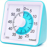 Visual Analog Silent Countdown Timer for Students, Teachers, Cooking, Baking, Sports, Games, and Office