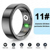 Men Titanium Steel Shell Health Monitoring 3ATM Waterproof 100+ Sport Modes Smartring Women 2024 New Smart Ring Gift
