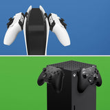 PS5 Holder, 2 Pac Headset Hanger Holder Controller Stand Mount For Playstation 5 Console& Series X