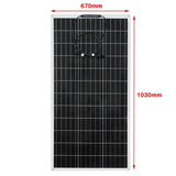 PET 300W Flexible Solar Panel with 12V 24V Solars Controller Monocrystale Battery Charger for Rv Electric Car Camping Yacht
