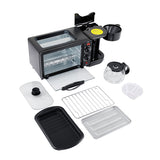 2022 New Style Household maker hine with toast oven 3 in 1 breakfast makers