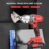 21V Electric Brushless Mini Cordless Tin Snips Scissor Metal Sheet Shear Cutter Scissors Stepless Speed Regulation Tool