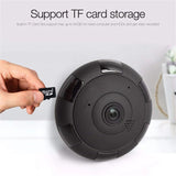 360 Degree Panoramic Camera WIFI V380 Pro APP Fisheye Lens Smart Home Two Ways Audio Surveillance CCTV Wireless MINI Cam