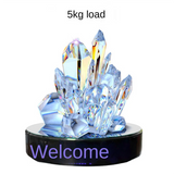 20CM 360° Electric with Touch Button LED Display Smart Turntable APP Controlled Photography Base, White Light