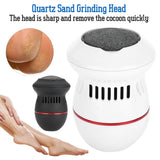 Colors Electric File USB Old Callus Remover Absorbing Dead Skin Pedicure Tools Foot Care Adjustable 2 Speed Settings