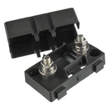 ANS-H Fuse Holder And 2 X High Current Bolt On Midi 40A Amp Plastic Car Flat Fuses For Cars, Trucks, Vehicles 50A