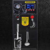 Fully Automatic Frother Commercial Steam Water Boier Milhake Foam hine Dual Display Milk Tea Shop Equipment