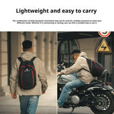 OFFBONDAGE Motorcycle Helmet Bike Gear Bag Travel Folding Ride Storage Camping Backpack