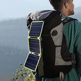 Outdoor powerful Portable Solar Panel 30W/40W Foldable Battery Phone Charger PD 20W QC 3.0 5V 9V 12V For USB A C Power Bank