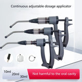 Veterinary metal pig, cattle and sheep medicine gun, continuous sprayer, veterinary irrigator, pet feeding me