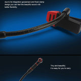 IM500 Clip-on Instrumental Condenser Microphone Gooseneck Mic for Orchestra Saxophone Trumpet Saxe