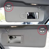 Car Sun Visor Cap Clip Hook Fi Clips for AUDI A1 A3 A4 A5 Q3 Q5 S3 S4 S5 TT Allroad Interior Accessories Bracket
