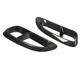 Side Vent Trim Exterior Accessories UV Resistant Scratch Protection Lightweight Side Air Vent Decoration Carbon Fiber for Auto