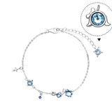 Twelve Constellation Sterling Silver Bracelet