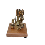 M31 1.8CC Mini Retro Vertical Single-Cylinder Reciprocating Double-Acting Steam Engine Model Toys with Speed Reducer
