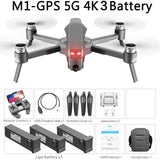 2022 M1 Pro 2 Drone 4k HD Mechanical 2-Axis Gimbal Camera 5G Wifi Gps System Supports TF Card Drones Distance 1.6km