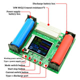 Lithium MAh MWh Capacity Division Internal Resistance Measuring Module Type-C 18650 Battery Tester