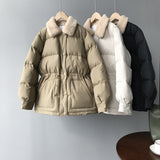 Korean Down Cotton Bread Jacket Short Cotton Jacket