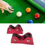 2Pcs Checker,Pool Billiard Cue Snooker Club Roller Straighess Detector Checker Inspect Tool