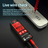 BSIDE A1 Mini Multimeter LCD Digital Tester Detector 2000 Counts DC/AC Voltage Frequency Resistance NCV Continuity Live