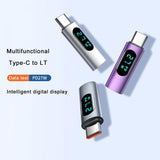 Versatile 2.0 Accessory Usb C Adapter with Digital Display 27w Charging Data Transfer Otg