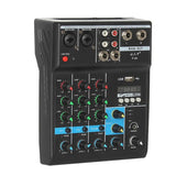 A4 Sound Mi Console Bluetooth Record Computer Playback 48V Phantom Power Delay Repaeat Effect 4 Channels USB Audio Mixer