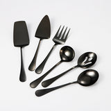 6pcs Stainless Steel Kitchen Utensils Set, Golden Serving Spoon Slotted Spoon Slotted Spatula Flat Turner Dinner
