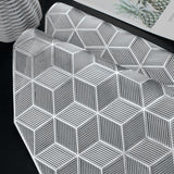 Placemat Dining 6-Piece Set Of Hollow Square Pattern Mat For Table Decoration Wedding