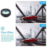 APL-DG10 Fisheye + Wide-angle Macro Mobile Phone External Lens Wide-Angle Macro Fisheye Phone Lens Set with Portable Storage Bag