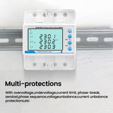Tuya WiFi 3P4W Smart Circuit Breaker 100A Overload Overvoltage Undervoltage Current Limiting Automatic Reclosing Protector