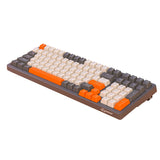 K8 2.4G Wireless Bluetooth-compatible Wired Three-mode nical RGB Backlight 100 Keys Hot Swappable Gaming Keyboard