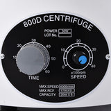 Portable Medical Electric Mini Low Speed PRP Centrifuge hine for Lab 800D Centrifuga DC Motor 4000rpm with 6x20ml Rotor