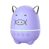 Mini Bluetooth 5.0 Speaker Portable Wireless Powerful Bass Speaker Cute Pig Music Player Support Handsfree TF Card