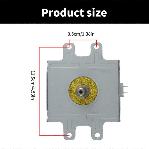 Small Industrial Microwave Magnetron OM75P-11-EDYF Replacement Magnetr ...