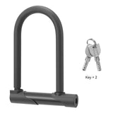 Bicycle u-Shaped Lock Anti-Theft Portable Hydraulic Alloy Steel PVC Unilateral Unlock Easy Storage Mountain Bike Accessorie
