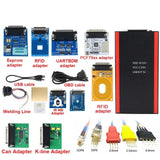 IPROG Pro V86 - ECU Programmer Key Tool with Adapters. Supports IMMO Replace. Alternative to Carprog/Tango/Digiprog.