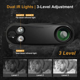 Night Vision Binoculars Device 300m Full Dark Infrared 8x Digital Telescope Goggles Camera for Hunting Camping Video Recording