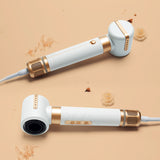 New Hot Air Brush 7 in 1 Flat Iron Hot Air Pick Electric Comb One Step Hair Dryer Fast Hair Straightener Brush