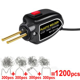400/800/1200pcs Hot Staplers Plastic welding hine soldering iron garage tools Car bumper Repair kits PVC welder gun