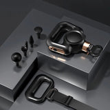 New Fascial Muscle Relaxing Vibration Massager Low Noise Multifunction Massage-Head and Belt Body Relaxer Massage Gun